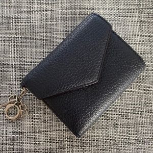 Dior two tone compact wallet